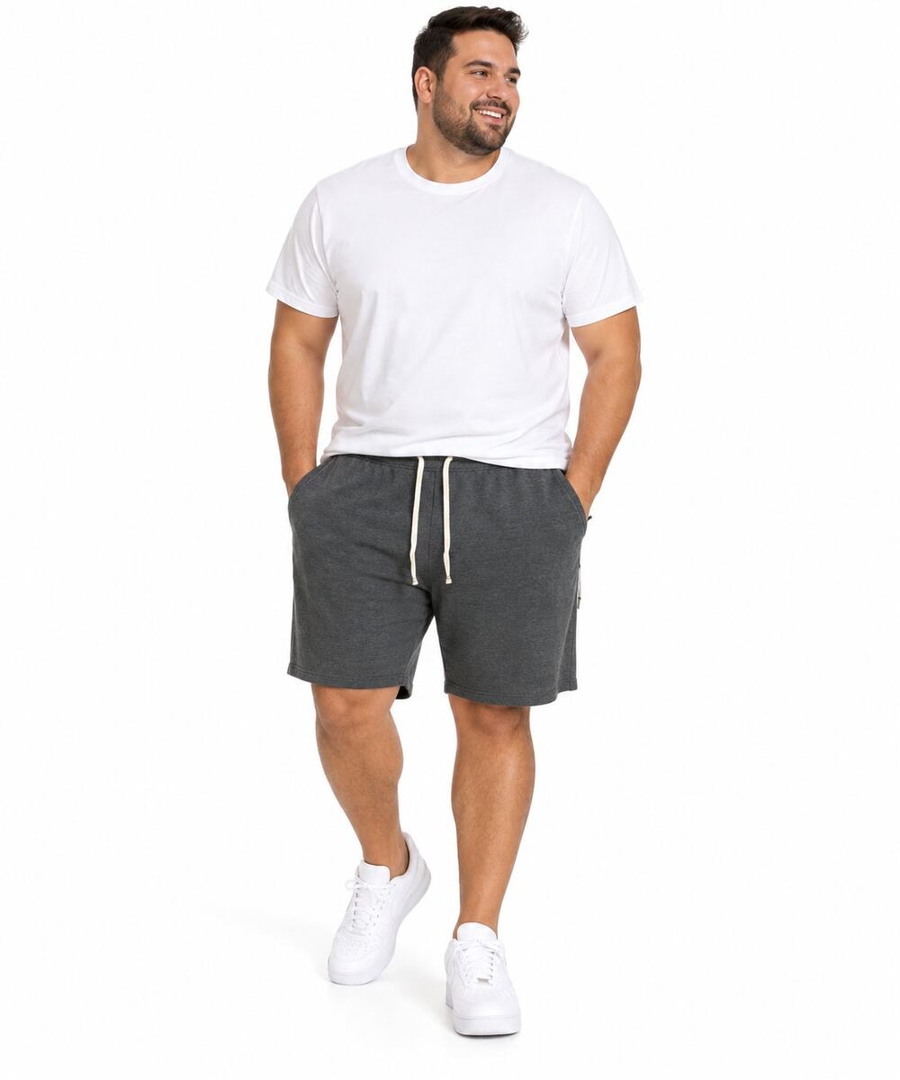 Goodfellow & Co Men’s XXL Gray Fleece Sweat Shorts Drawstring Waist